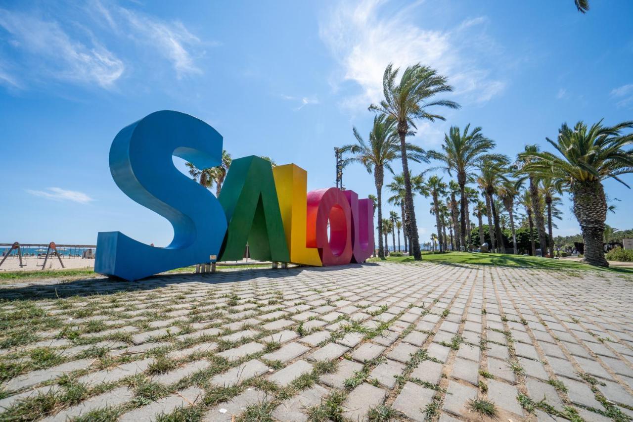 Salou Vista Al Mar Con Parking - 4 Ambientes Apartman Kültér fotó